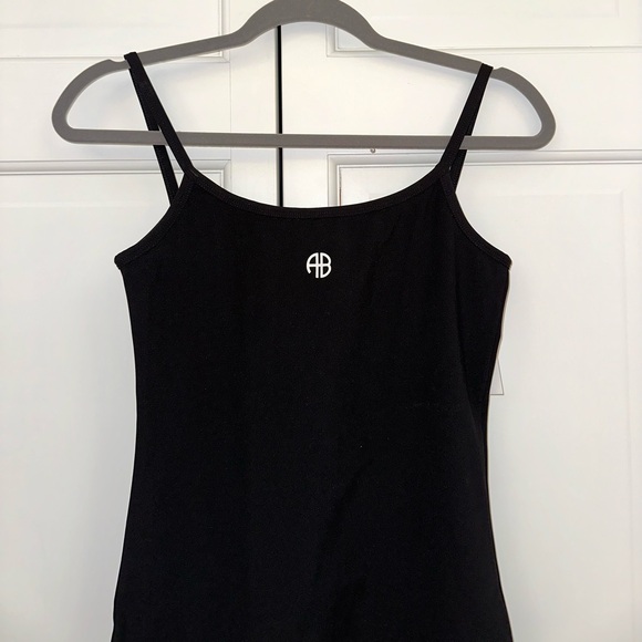 Anine Bing Sport Black Workout Spandex Romper - Picture 10 of 14